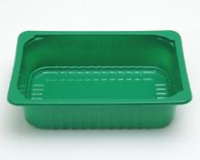 Пластиковый лоток под запайку 210×148×55 мм зеленый